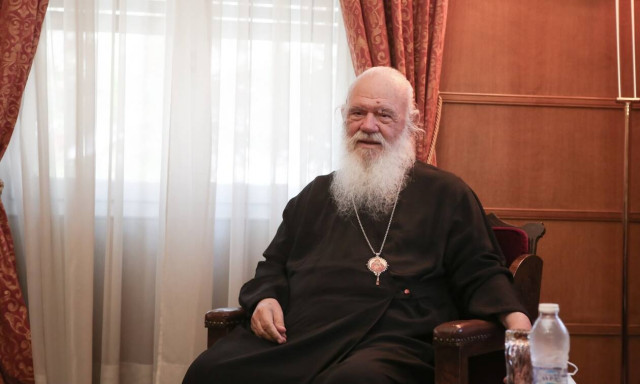 Στον παιδικό σταθμό «Ευαγγελισμός της Θεοτόκου» ο Αρχιεπίσκοπος Ιερώνυμος