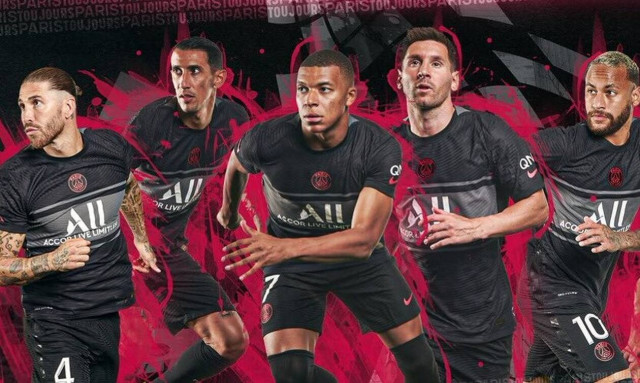 Παρί Σεν Ζερμέν: Οι νέες μαύρες εμφανίσεις φτιαγμένες από πλαστικά μπουκάλια