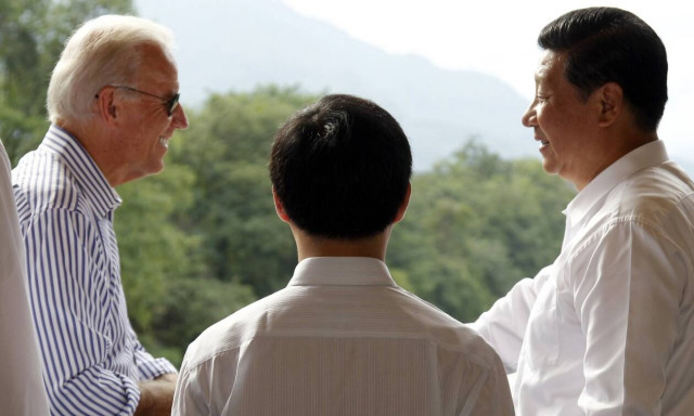 O Mπάιντεν και ο Σι Τζινπίνγκ