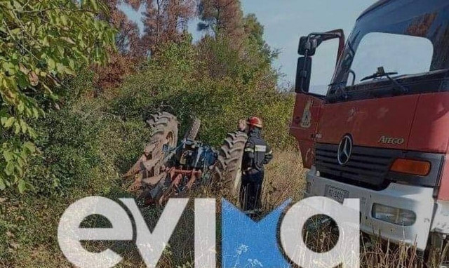 Τραγωδία στην Εύβοια: Άντρας καταπλακώθηκε από το τρακτέρ του