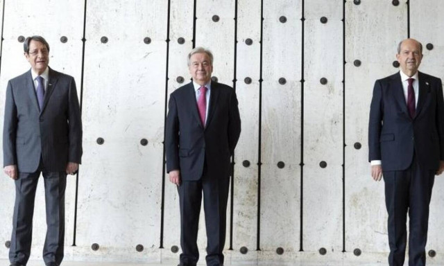 Κυπριακό: «Κλειδώνει» η τριμερής Γκουτέρες-Αναστασιάδη-Τατάρ