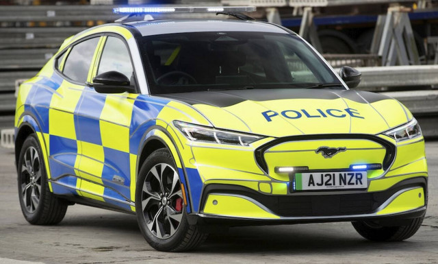 H ηλεκτρική Ford Mustang Mach-E γίνεται και περιπολικό!