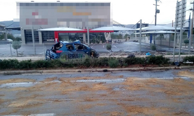 Ιωάννινα: Τραγωδία στην άσφαλτο - Νεκρός 36χρονος σε τροχαίο (pics)