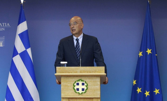 FM Dendias briefs EU foreign ministers on Turkish delinquent behavior