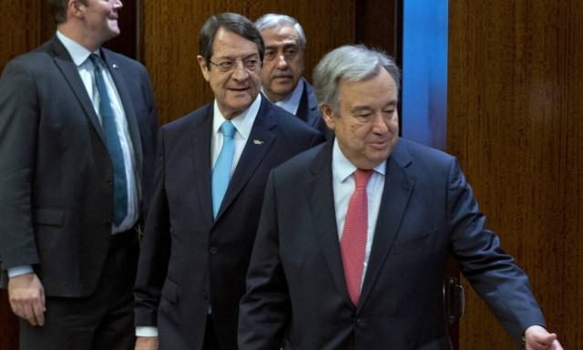 Συνάντηση Αναστασιάδη-Γκουτέρες στη Νέα Υόρκη