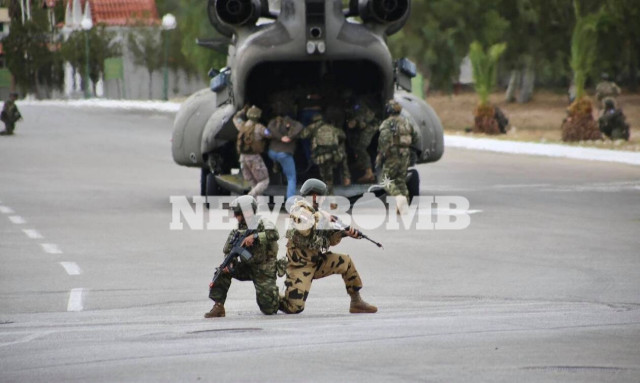 Το Newsbomb.gr στην «HERCULES 21»: Όλα όσα έγιναν στην άσκηση των κομάντο στο Μεγάλο Πεύκο