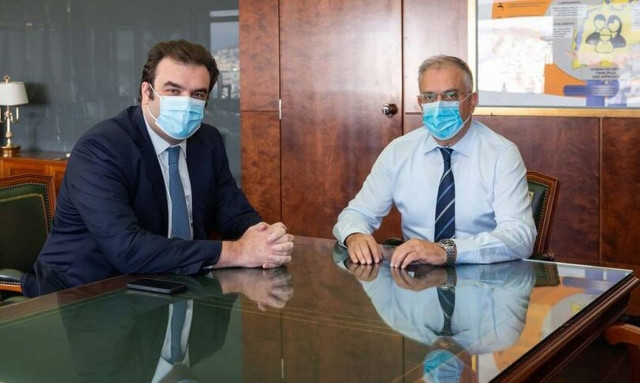 Συνάντηση Θεοδωρικάκου - Πιερρακάκη για τη ψηφιοποίηση των υπηρεσιών της ΕΛ.ΑΣ