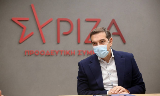 Ο πρόεδρος του ΣΥΡΙΖΑ, Αλέξης Τσίπρας 