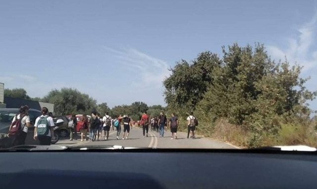 Κίνδυνος για μαθητές στους δρόμους του Ρεθύμνου