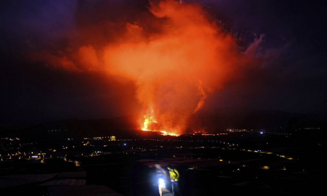 Το ηφαίστειο Κούμπρε Βιέχα