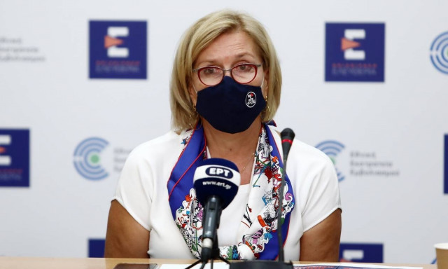 Σε Χίο και Οινούσσες η Μίνα Γκάγκα: Υγειονομική κάλυψη σε κάθε γωνιά της Ελλάδας