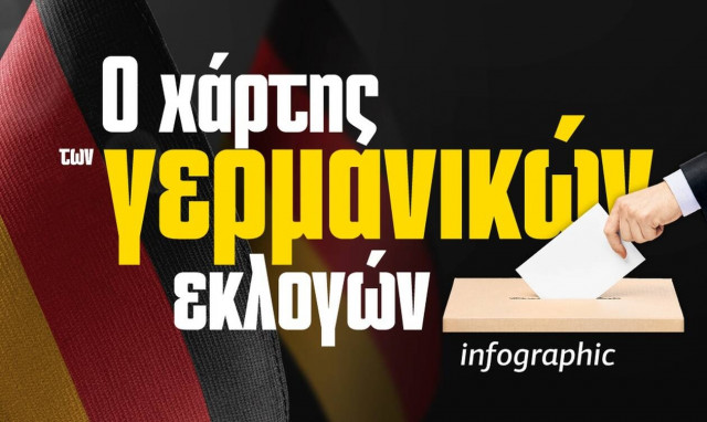 Γερμανικές εκλογές: Aριθμοί, πρωταγωνιστές και σενάρια  - Δείτε το Infographic του Newsbomb.gr