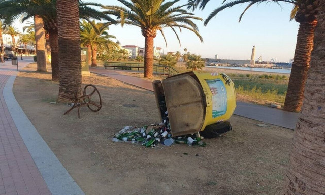 Εικόνες ντροπής στο Ρέθυμνο Κρήτης