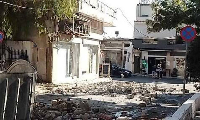 Σεισμός Κρήτη - Δήμαρχος Μίνωα-Πεδιάδας στο Newsbomb.gr: Έχουν πέσει κτήρια, τοιχία, στύλοι της ΔΕΗ