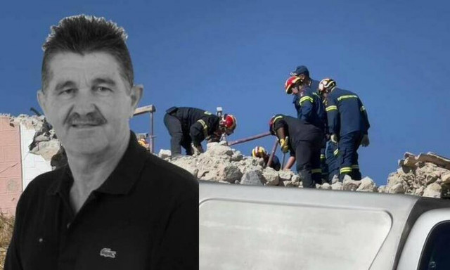 Σεισμός στην Κρήτη: Αυτός είναι ο άνδρας που έχασε τη ζωή του στην εκκλησία 