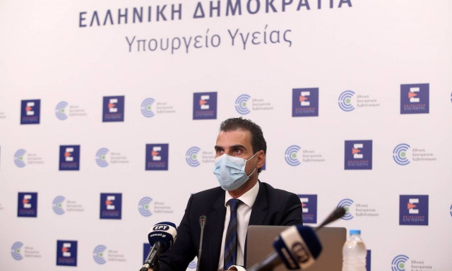 Θεμιστοκλέους: To 57,7% του γενικού πληθυσμού έχει εμβολιαστεί πλήρως