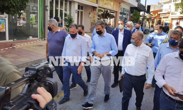 Αποστολή Newsbomb.gr στο Αρκαλοχώρι: Ανακοινώσεις Μητσοτάκη για τα μέτρα στήριξης