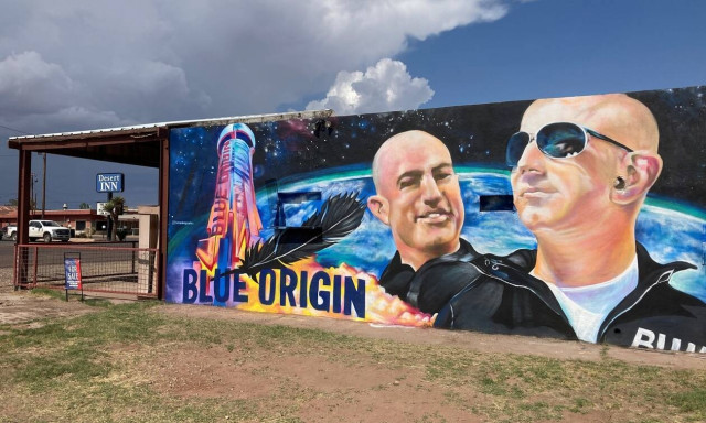 Aφίσα της Blue Origin