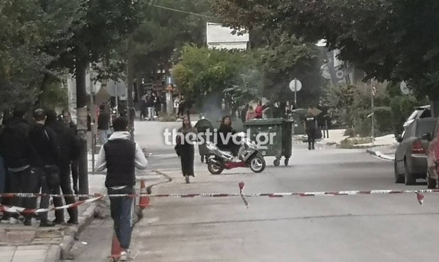 Θεσσαλονίκη: Νέα επεισόδια έξω από το ΕΠΑΛ Ευόσμου