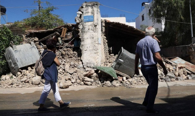Σεισμός Κρήτη: Περισσότεροι από 3.000 έλεγχοι σε κτήρια που υπέστησαν ζημιές
