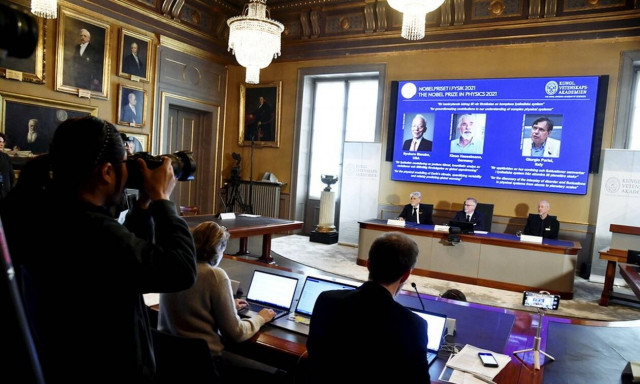 Νόμπελ Φυσικής 2021: Αυτοί είναι οι τρεις επιστήμονες που μοιράζονται το βραβείο