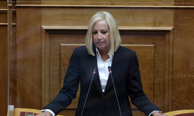 Γεννηματά ΚΙΝΑΛ Βουλή αμυντική συμφωνία 