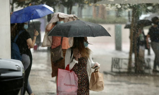 Ο καιρός σήμερα 7 Οκτωβρίου