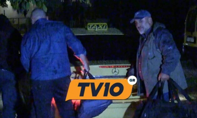 Στο πατρικό του σπίτι στα Τρίκαλα έφτασε ο Νίκος Παλαιοκώστας μετά την αποφυλάκισή του (vid)