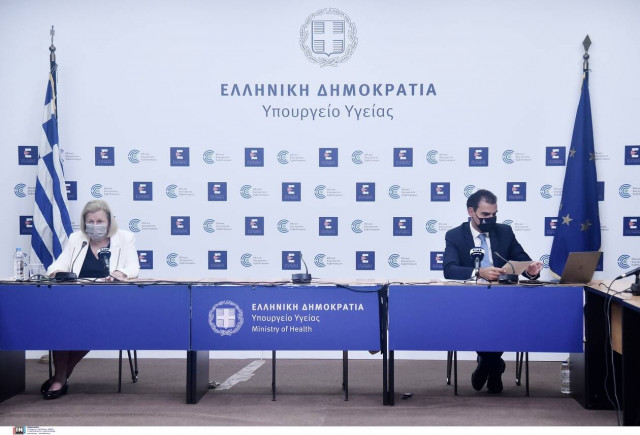 LIVE η ενημέρωση του υπουργείου Υγείας για την πορεία της πανδημίας του κορονοϊού