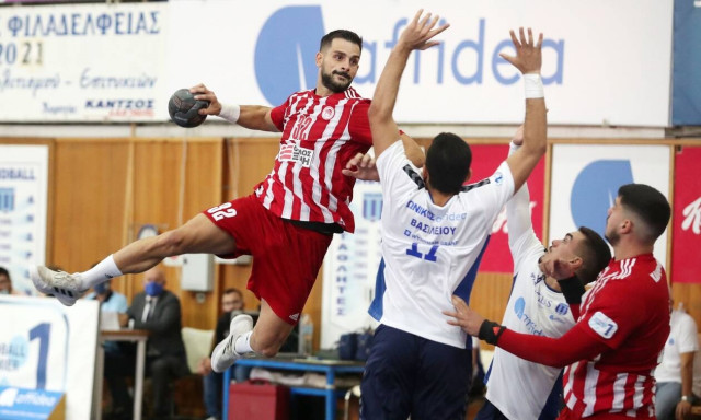 Χάντμπολ: Διατήρησαν το αήττητο Ολυμπιακός, ΠΑΟΚ - Μαζί κι ο Αερωπός (video)