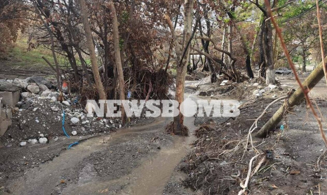 Εύβοια: Αγωνία για τη νέα κακοκαιρία – Φοβούνται νέες καταστροφές λόγω των καθυστερήσεων στα έργα