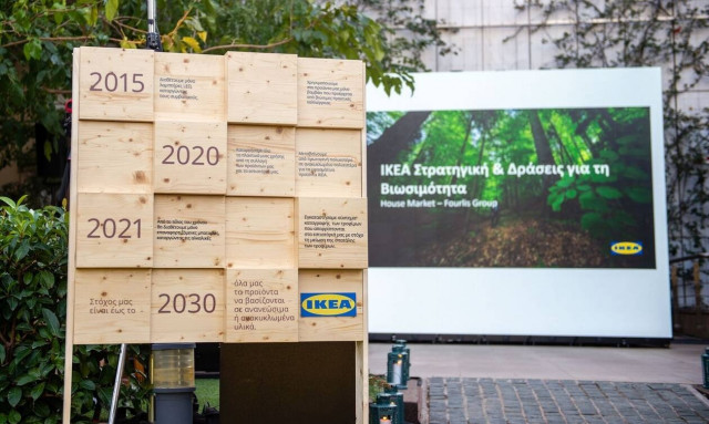 Η ΙΚΕΑ, εταιρεία του Ομίλου FOURLIS, προωθεί τη βιωσιμότητα για μια καλύτερη καθημερινή ζωή!