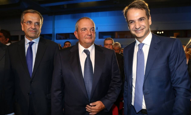 Μητσοτάκης, Καραμανλής και Σαμαράς μαζί – Μήνυμα ενότητας σήμερα για τη Νέα Δημοκρατία
