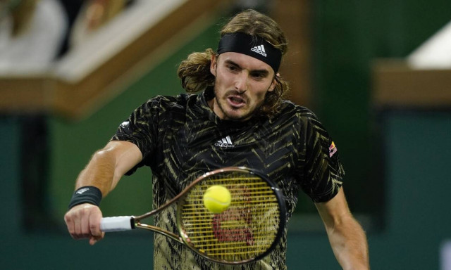 Indian Wells: Πρόκριση στους «16» με ανατροπή για τον Τσιτσιπά