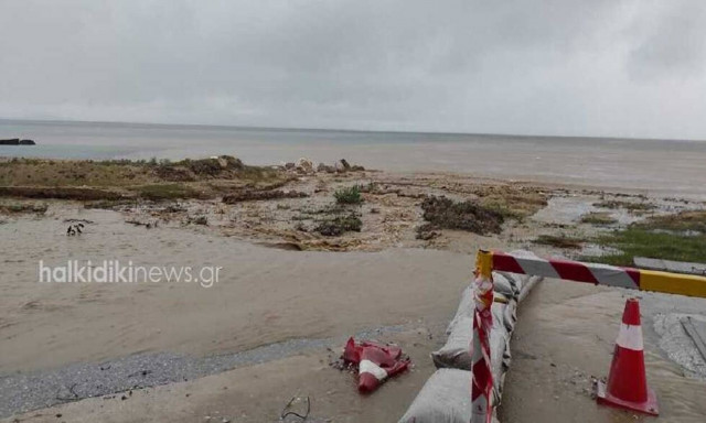 Κακοκαιρία «Μπάλλος»: Φουσκώνουν τα ρέματα στη Χαλκιδική - Συναγερμός στην Πολιτική Προστασία