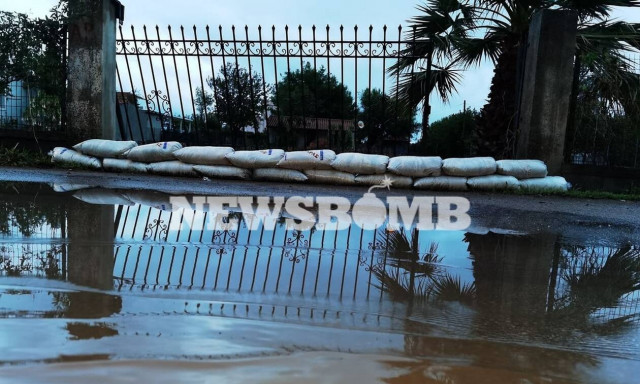 Προβλήματα προκάλεσε στην Εύβοια η κακοκαιρία 