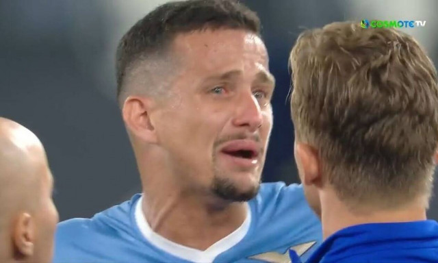 Serie A: Χαμός στο Λάτσιο – Ίντερ! Ξέσπασε σε κλάματα ο Λουίς Φελίπε (videoς)