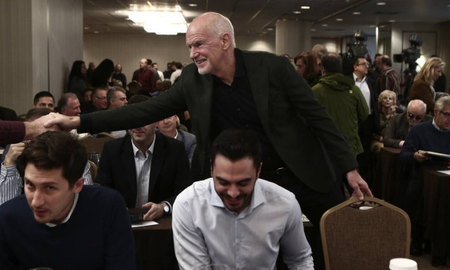 ΚΙΝΑΛ: Συναντήθηκε ο Παπανδρέου με Γερουλάνο και Χρηστίδη - Συνεχίζονται οι επαφές