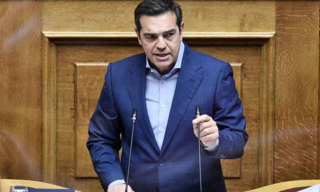 SYRIZA leader Tsipras accuses government of failure in dealing with the pandemic
