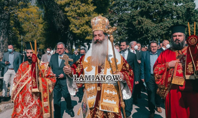 H Λαμία τίμησε τον πολιούχο της Άγιο Λουκά (pics+vid)