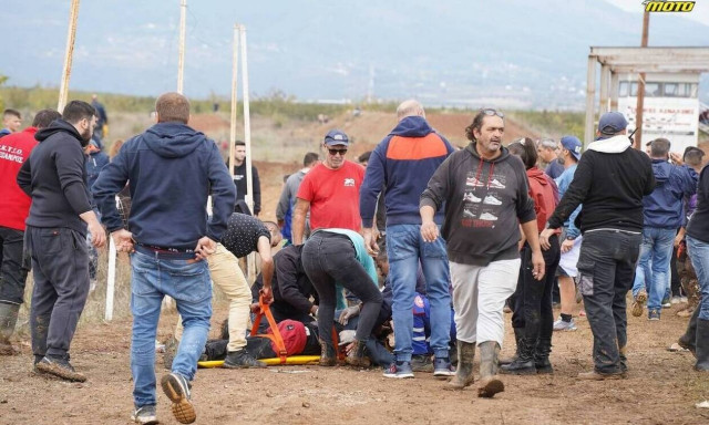 Ελεύθεροι οι δύο συλληφθέντες για το ατύχημα σε αγώνα Motocross - Σε κρίσιμη κατάσταση οι τραυματίες