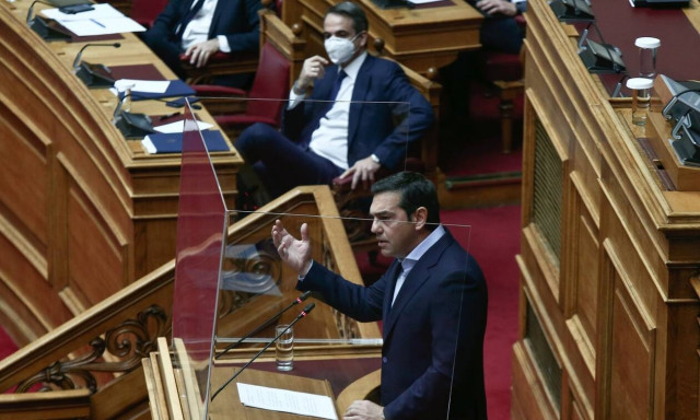 Τσίπρας Μητσοτάκης πανδημία