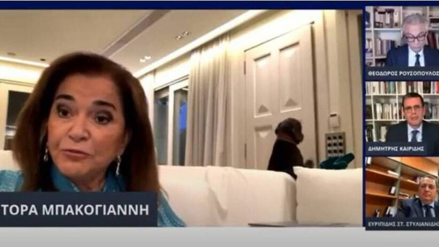 Ντόρα Μπακογιάννη: Το απρόοπτο με τον σκύλο στη συζήτηση με τον Δημήτρη Καιρίδη