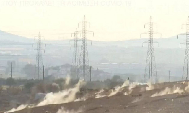 Ασπρόπυργος: Μεγάλη ανησυχία για την χωματερή - Αναδύονται τοξικοί καπνοί από το έδαφος