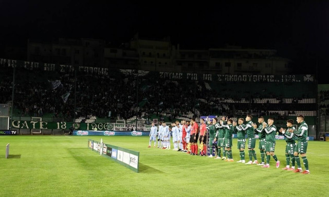 Super League: Χωρίς κόσμο το Παναθηναϊκός – ΠΑΟΚ! Δύο αγωνιστικές κεκλεισμένων στο «τριφύλλι»