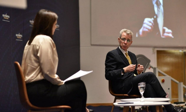 Τζέφρι Πάιατ από το Olympia Forum II: «Η Ελλάδα είναι πηγή λύσεων και ελπίδας»