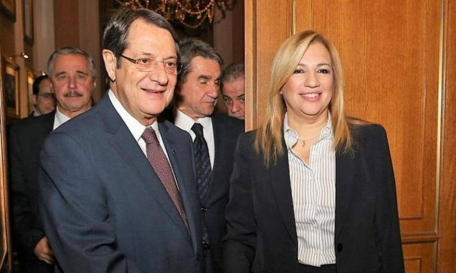 Αναστασιάδης για θάνατο Γεννηματά: Ο νηφάλιος πολιτικός λόγος της θα λείψει από όλους