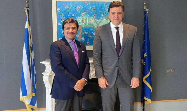 Τουρισμός: Συνάντηση Βασίλη Κικίλια με τον Πρέσβη των Ηνωμένων Αραβικών Εμιράτων