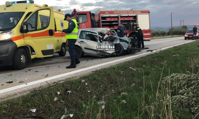 Αργολίδα: Θανατηφόρο τροχαίο στο Κουτσοπόδι