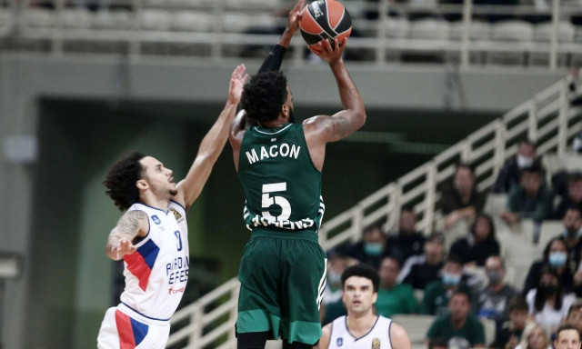 Euroleague: Ο Μέικον έκανε το ματς της ζωής του! Ρεκόρ τα 9 τρίποντα - Tα highlights κι η βαθμολογία